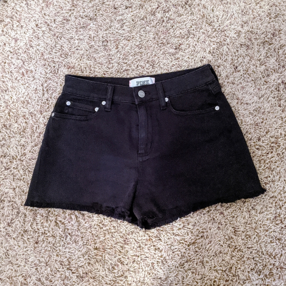 NWOT Black Jean Shorts